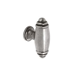 Second Nature - Coles T-bar Cupboard Knob - Solid Pewter