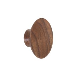Second Nature - Howlett Concave Cupboard Knob - Walnut