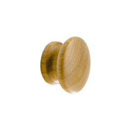 Second Nature Spencer Broadoak Light Cupboard Knob
